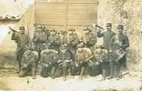  1914-1918 1914 Soldats de l'infanterie pose Frenchs Infantrymen poses.jpg 